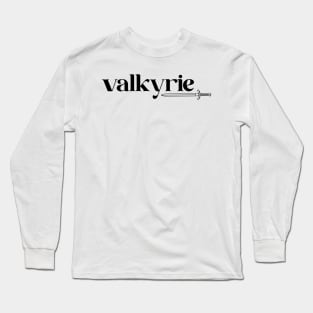 A Court of Silver Flames Valkyrie Long Sleeve T-Shirt